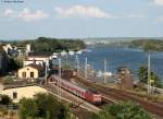 143 971-0 mit der RB 39248 (Frankfurt(Main)Hbf-Koblenz Hbf) in Rdesheim 17.7.10