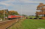 143 360-6 passiert mit ihrer RB den ehemaligen Schrankenposten 72 am westlichen BAR gelegen (Priort 09.10.10)