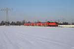 143 585-8 mit der S-1 nach Schna bei Neusrnewitz. (3.12.2010)