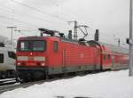 DB 143 919-9 mit dem RB27 in Kln Deutz am 2.1.11