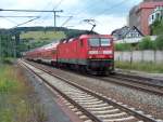 143 218-6 mit RB nach Naumburg in Probstzella am 18.06.2009