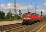 DB 143 114-7 mit dem RE 4285 von Koblenz Hbf nach Frankfurt (M) Hbf, in Mainz Hbf; 30.06.2011