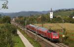 143 332-5 und 856-3 mit der RB 26520 (Mllheim (Baden)-Emmendingen) bei Denzlingen 25.9.11