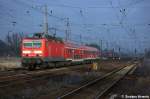 143 642-7 mit der RB20 (RB 28705) von Oranienburg nach Potsdam Hbf in Priort. 25.01.2012