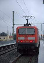 Auch nach der Ankunft in Radebeul herrscht kein gutes Fotowetter.