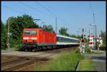 Der Wagenmangel bei DB Regio sorgt zurzeit fr ein paar interessante Leihwageneinstze auf dem RE18 Dresden - Cottbus.