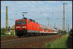 143 155-0 und 143 070-1 mit dem RE 18403 von Cottbus nach Dresden bei Coswig (Bz.