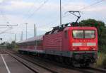 143 362-2 DB bei Hochstadt/ Marktzeuln am 02.08.2012.