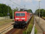 143 346-5 mit der RB 43 nach Falkenberg (Elster) am 06.07.2006 in Doberlug-Kirchhain.