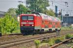 143 349-9 mit einer RB nach Falkenberg in Dessau (2009)