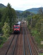 143 919 hat mit ihrem RE Serrig aus Richtung Trier kommend durchfahren.