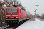 143 585-8 in Zwickau Plbitz auf dem Weg nach Dresden Hbf. 11.03.2013