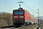 143 930-6 schiebt RB27 nach Koblenz durch Bonn-Beuel - 06.03.2013