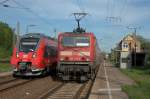 2442 205 & 143 370 am 15.05.13 in Leipzig-Thekla