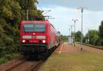 Am 30.06.2014 steht 143 157-6 mit der RB 17237 in Zwickau-Pölbitz, weiter wird die Reise nach Dresden Hbf gehen.