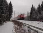 143 116 zu sehen mit einem RE in Drochaus/V.