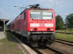 Am 16.08.2015 fuhr 143 338 mit ihrer RB 32 von Stendal nach Salzwedel.[Unt.01.12.15]