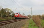 143 957 mit RE 4765 zu sehen am 23.04.16 in Syrau.