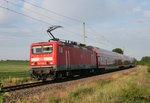 143 559 mit RE 17643 (Uelzen–Niemberg) am 11.07.2015 zwischen Schnega und Salzwedel