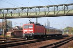 143 189 verlässt mit RB 15715 nach Aschaffenburg den Bf. Mainz-Bischofsheim - 16.10.2007