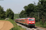 143 109-7 mit der RB 39921 (Heilbronn Hbf-Stuttgart Hbf) bei Lauffen 16.8.16