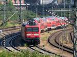 143 966-0 (9180 6 143 966-0 D-DB) am 16.06.2016 mit dem RB77 Kiel/Neumünster während einer Betriebspause in der Kieler Abstellung.