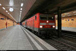 143 076 von DB Regio Mitte, im Dienste der S-Bahn Mitteldeutschland (DB Regio Südost), als S 37749 (S7) von Halle-Nietleben nach Halle(Saale)Hbf Gl. 13a steht im Hp Halle-Neustadt auf der Bahnstrecke Merseburg–Halle-Nietleben (KBS 588).
[27.12.2018 | 16:24 Uhr]