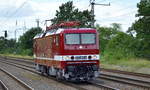 DeltaRail GmbH, Frankfurt (Oder) mit  243 864-6  [NVR-Nummer: 91 80 6143 864-7 D-DELTA] am 07.07.20 Bf. Saarmund.