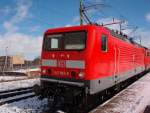 Leicht verfahren! und ich habe noch gesagt du musst rechts rum aber nein man muss ja nicht hren! Diese Bild zeigt eine Lok der BR143 im Bahnhof Gotha sie fhrt in richtung Eisenach.