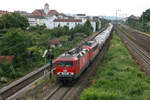 MEG 602 + 704 // Regensburg (Aufgenommen vom Safferlingsteg in Regensburg) // 11.