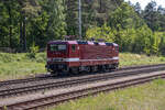 DeltaRail 243 145 (143 145) kam ab 05.06.2022 Lz aus Frankfurt Oder, nach Stendell zum Zug Bespannen gefahren. Aufgenommen im Bahnhof Biesenthal.