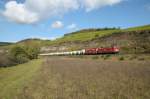 MEG 603 & 601 am 13.10.11 mit dem Zementpendel Rdersdorf-Regensburg bei Himmelstadt/Main