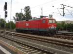 MEG 606 (ehem. DR 243 864) abgestellt im Dresdner Hbf am 18/05/2012 und wartet auf neue Aufgaben