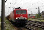 Am 9.07.2014 kam die 143 864-7 (606)von der MEG aus Richtung Wittenberge nach Stendal und fuhr weiter in Richtung Magdeburg.