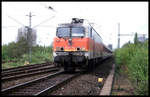 143177-4 erreicht hier am 25.4.1999 um 13.27 Uhr mit der S 1 den Haltepunkt Essen Steele Ost.
