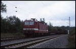 143071 ist hier am 2.10.1999 bei Vehrte auf der Rollbahn in Richtung Osnabrück unterwegs.