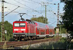 Nachschuss auf 143 925-6 der S-Bahn Mitteldeutschland (DB Regio Südost) als S 37757 (S7) von Halle-Nietleben nach Halle(Saale)Hbf, die durch die Saaleaue bei Angersdorf auf der Bahnstrecke