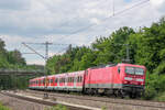 143 840 mit einer S2 nach Roth am 26.05.2020 in Rednitzhembach.