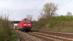 Am 01.04.2014 bringt 143 168 den RE von Koblenz nach Saarbrücken.