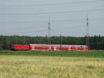 DB Regio Hessen 143 xxx-x mit RB75 am 06.06.15 bei Mainz Bischofsheim von weitem aus fotografiert