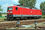 143 963-7 von DB Regio Südost, mittlerweile vermietet an die DeltaRail GmbH, steht anlässlich des 28.