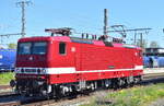 DeltaRail GmbH, Frankfurt (Oder) mit ihrer  243 864-6  (NVR:  91 80 6143 864-7 D-DELTA ) am 08.05.23 Bahnhof Frankfurt (Oder).