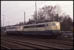 Siegen Kreuztal: 151162 und 150120 am 10.3.1993