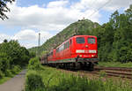 151 001 & 151 030 bei Rhöndorf am 12.06.2017