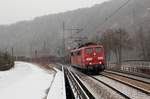 151 076 zu sehen am 24.01.19 bei Hockeroda.