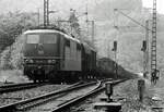 151 024 am Ende der Spessartrampe (24.5.1985).