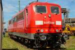 DB 151 121-1 Railion im DB Museum Koblenz, September 2026.
