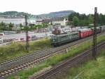 Am Samstag den 31.07.2004 konnte ich Reztbach-Zellingen die grne 151 049 knippsen