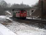 151 149-2 mit einem Gz bei Fulda Richtung Norden am17.01.09