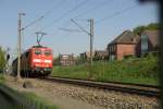 151 107-0 von Venlo (NL)kommend in Richtung Kaldenkirchen